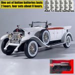 1:24 &bdquo;Rolls Royce Phantom I&ldquo; 1925 m. prabangus klasikinis retro sedanas lydinio lieto modelio automobilis namų madingi žaislai papuo&scaron;alai gimtadienio dovana