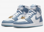 DM9036-104 Nike Air Jordan 1 High OG Džinsinis (Moteri&scaron;kas) 12 gray