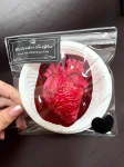 &Scaron;irdelės Taba Squishy Organas Fidget Žaislas Silikoninė Žmogaus &Scaron;irdis Suspaudžiamas Žaislas Asmr Antistresinis Naujovi&scaron;kas Žaislas Suaugusiems Apgavystė Helovino Dovana red