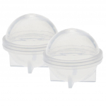 2 vnt. rutulinio rutulio formos silikono formos, skirtos papuo&scaron;alams gaminti, 20 mm 20mm balta