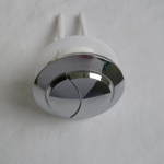 38 48 58 mm dvigubo mygtuko nuleidimo tualeto vandens bakas, dvigubo pusmėnulio formos 2 strypai 58mm