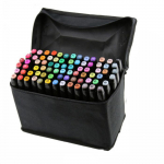 1-80 Colors Artist dviejų galvučių pie&scaron;imo žymeklių rinkinys 80 colors