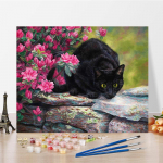 Menas &bdquo;Pasidaryk pats&ldquo; Tapyba pagal skaičius Skaitmeninis aliejinis tapymas Deimantinis paveikslas Skaičiai Tapyba Aliejinė tapyba Pomėgiai Namų dekoras 40x50cm no frame