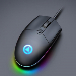 VAORLO Ergonomi&scaron;ka laidinė žaidimų pelė 7 LED foninis ap&scaron;vietimas USB optinė kompiuterio pelė žaidimų pelė, suderinama su asmeniniu ne&scaron;iojamuoju kompiuteriu staliniu kompiuteriu