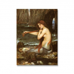 John William Waterhouse Vintage Wall Art Plakatas Magi&scaron;kas apskritimas, raganos drobės tapybos spaudinys Jason ir Medea paveikslėlis namų dekoravimui be rėmelio 21*30cm