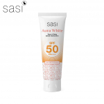 Sasi Aura White veido ir kūno serumas apsaugai nuo saulės SPF50 PA++++, UVA UVB apsauga, 100 ml. - Tailando odos priežiūra 100 ml.