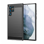 Dėklas Samsung Galaxy S22 Ultra Dangtis Samsung S22 Ultra Coque buferiui atsparus smūgiams TPU dėklas Samsung S22 S23 Ultra Plus Fundas Samusng S22 Ultra raudona