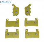 LMoDri Front Rear Brake Pads Brakes for CBR 929 RR-FIREBLADE 2000-2001,CBR 600 F4/F4I sport 1999-2004,CBR 900rrr beige