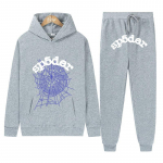 2023 m. Europos ir Amerikos naujasis &bdquo;Young Thug Celebrity&ldquo; to paties stiliaus &bdquo;Sp5der Hoodie&ldquo; vyri&scaron;kas laisvalaikio sportinis rinkinys, sustorintas pliu&scaron;inis 2XL