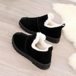 Rudeniniai ir žieminiai batai medvilniniai moteri&scaron;ki žieminiai &scaron;ilti ir aksominiai laisvalaikio batai, pedalas neslystantys plok&scaron;ti medvilniniai batai 40