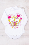 Bodysuit (infant girls) Winter 9545-023-33-5 HC 56 barbie rožinė spalva