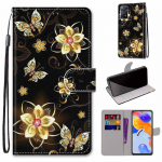 Skirta Redmi 13C Note 13 12 11 10 Pro Xiaomi Poco X4 X3 NFC X5 Pro M6 Beauty Flowers Pattern PU odos kortelių laikiklis Flip Wallet Kickstand telefono dėklas Xiaomi Redmi Note 10 Pro