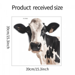 Animacinių gyvūnų karvės stiklinės durys ir langai namų kra&scaron;tovaizdžio dekoratyviniai langų lipdukai 39*39CM/FX-F509uv