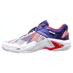 Li Ning Thunder Series Pro Patogūs Smūgius Sugeriantys Neslystantys Atsparūs Dilimui Žemi Badmintono Batai Unisex Batai Balti Mėlyni AYAT009-3 39