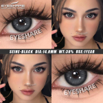 Eyeshare Nauji madingi spalvoti kontaktiniai lę&scaron;iai, juodi natūralūs kontaktiniai lę&scaron;iai, rožinės kavos spalvos, gražūs lę&scaron;iai, rudi kontaktiniai lę&scaron;iai, pilki lę&scaron;iai (1 pora)
