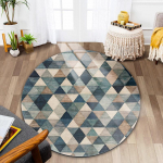 Apvalus kilimas, svetainės dekoravimas, miegamojo sofa, neslystantis grindų kilimėlis, kompiuterio kėdės grindų kilimėlis diameter 160CM