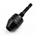 1 vnt. berakčio grąžto griebtuvo adapteris su 1/4 &scaron;e&scaron;iakampiu kotu smūginiam suktuvui - AU 0.3-3.4mm