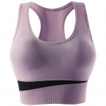 TERMEZY Seksuali moteri&scaron;ka liemenėlė didesnio dydžio apatinis trikotažas, apatinis trikotažas Besiūliai bralette Push Up medvilninė liemenėlė belaidė sportinė liemenė M mėlyna