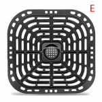 Oro gruzdintuvės grilio keptuvės pakaitalas, 6/7/8'' oro gruzdintuvių priedai nelipnūs 23*24cm