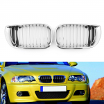 Priekinės inksto gaubto grotelės BMW E46 3 serijos 4 durų 2002-2005 m. chromuotos