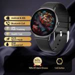 2025 Naujas i&scaron;manusis laikrodis moterims Dovana 1,43 colio viso jutiklinio ekrano sportiniai fitneso laikrodžiai Bluetooth skambučiai Skaitmeninis i&scaron;manusis laikrodis moterims silicone sidabras