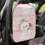 Car seat back kick pad cute cartoon children's car seat pad One Size