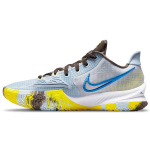 Nike Kyrie Low 4 &Scaron;viesiai &scaron;arvuotos mėlynos vyri&scaron;ki kedai Juodi signaliniai mėlyni CW3985-400 44