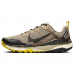 Nike Wildhorse 8 Chaki Ry&scaron;kiai Geltonos Vyri&scaron;ki Sportbačiai Ruda Antracito Juoda DR2686-200 45