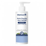 WishCare Daugialypio peptido &scaron;ampūnas nuo plaukų slinkimo 250 ml, 1 vnt. pakuotė, plaukų stiprinimui ir galvos odos maitinimui