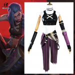 Žaidimas Lol 2 sezonas Laisvasis patrankininkas Jinx Cosplay kostiumas Lol Jinx apranga Helovino vakarėlis Moteri&scaron;kas kostiumas XL