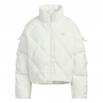 Adidas Originals FW25 Lanko Com Laisvas &Scaron;iltas Pūkinis Striukė Moterims Vir&scaron;utinis Drabužis KC2611 L