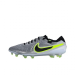 Nike Tiempo Legend 10 Elite Fg Metalinis Sidabro Volt Juodas DV4328-001 EU 39 tamsiai jūros žalia spalva
