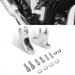 Galinės keleivio mini kojelių laikiklis Chrome, skirtas Harley Davidson Touring 1993&ndash;2023 Road King Road Glide Street Glide Electra