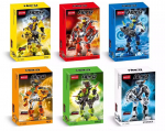 Hero Factory Žvaigždžių karys Bionicle Konstruktoriaus kaladėlės Furno Evo Kombinuotas robotas Mechas Modelis Kaladėlių rinkinys Žaislai vaikams &Scaron;ventinės dovanos blue