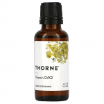 Thorne, vitaminas D/K2, 25 mcg (1000 TV), 30 ml (1 fl uncija)