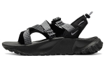Nike Oneonta Sandalas 'Juoda Vilko Pilka' Moteri&scaron;kas DJ6601-001 35.5