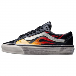 Vans Old Skool LX Archive Flame Black Unisex Kedai Oranžinės-Raudonos VN000D9RCJK 43 black