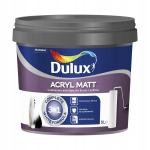 Dulux Akrilinė Matinė Lateksinė Sienų ir Lubų Dažai Snieguolės Baltumo Matiniai 5L