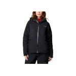 Columbia Omni-Tech Omni-Heat Infinity Highland Summit Vandeniui atspari kvėpuojanti izoliuota su gobtuvu ilgomis rankovėmis striukė Moteri&scaron;kos striukės 2085671 M black