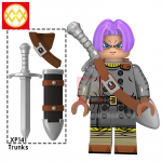 KT1008 Anime serija Vaikų statybinės kaladėlės Žmogaus žaislai Dėlionės Statybinės kaladėlės XP056-061 XP141