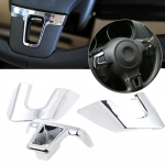 Automobiliai Automobilių dalių papuo&scaron;alai, dangtelis VW for Wheel Golf6 MK6 Po-lo Bora Trim, 3vnt./komplektas, vairavimo automobilis Jett-a