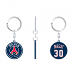 PSG futbolas &ndash; Paris Saint-Germain &ndash; Messi raktų pakabukas mėlyna