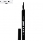 Lifeford Paris Extreme Eyeliner Super Black Big Eye, Intense Black Slim Line 24 Hrs Waterproof, 0.5 ml. - Thai Cosmetic