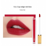 VIBELY Clear Glass Small Tube Velvet Matte Lūpų Glazūra Matinis Nelipnus Fine Glitter Perlamutrinis Lūpų Glazūra