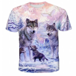 &bdquo;Lovers Wolf&ldquo; mar&scaron;kinėliai Vyri&scaron;ki mar&scaron;kinėliai vyrams Nemokamas pristatymas &bdquo;Top Tee&ldquo; trumpomis rankovėmis &bdquo;Camiseta&ldquo; 3d spausdinimo mar&scaron;kinėliai S