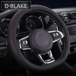 38cm 15inches Universal Car Steering Wheel Cover Artificial Leather Rubber sport stylish Non-slip Auto Interior Accessories