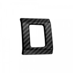 Automobilio įspėjamųjų lempučių mygtukų skydelio dangtelio apdailos lipdukas, skirtas BMW X3 G01 X4 G02 2018 2022 Car-Styling anglies pluo&scaron;to juodos spalvos