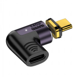 USB-C magnetinis adapteris Type-C įkroviklis M/F keitiklis PD 140w įkrovimas 40Gbps duomenų perdavimas 8K60Hz vaizdo įra&scaron;o TypeC įrenginiams