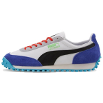 Puma Fast Rider Ride On - Balti, žvilgančiai mėlyni Unisex sportbačiai 372837-01 36