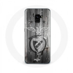 Coque Samsung Galaxy A5 2018 slb benfica fond gris